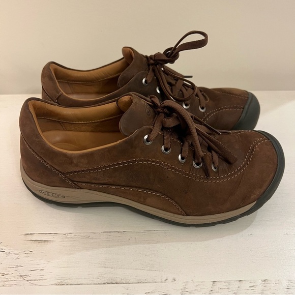 Keen Shoes - Keen Presidio Brown Hiking Shoes, Women’s 6.5